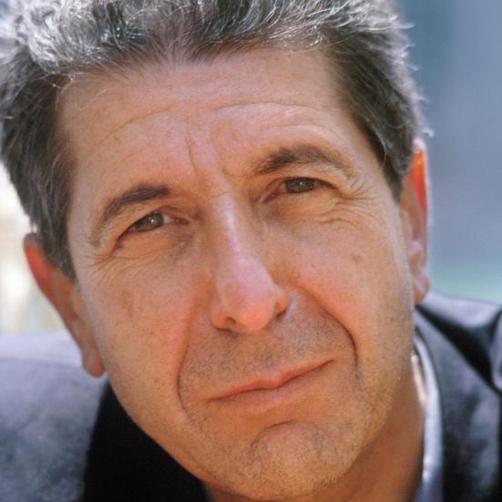 Fotografi af Leonard Cohen