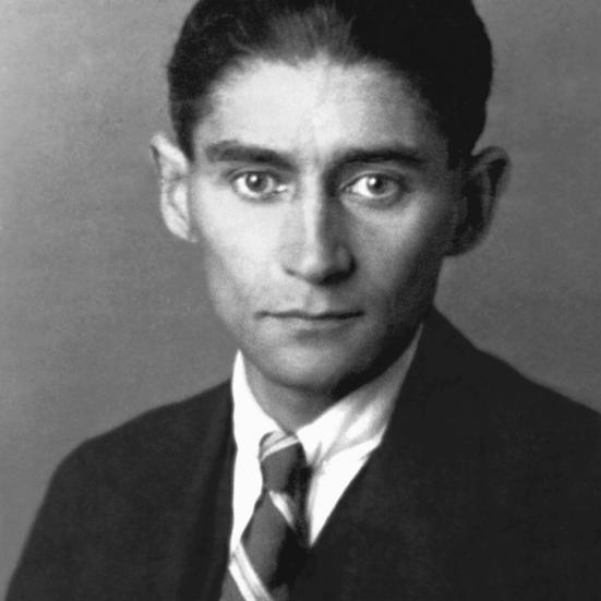 Fotografi er Kafka, sandsynligvis fra 1923.