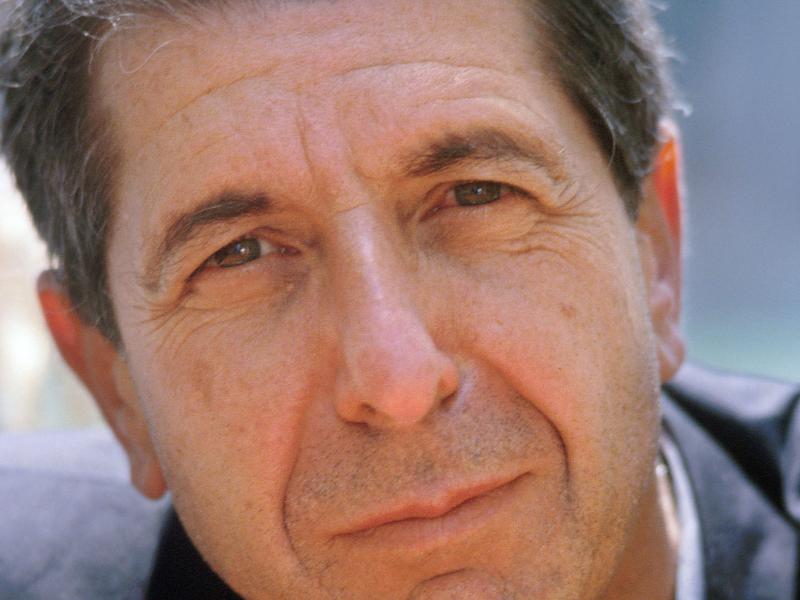 Fotografi af Leonard Cohen