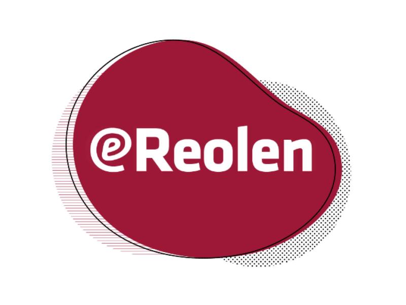 ereolens logo, rød på hvid baggrund