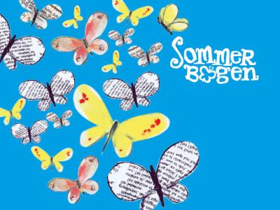 Himmel med sommerfugle